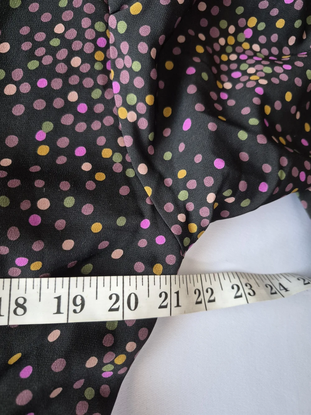 kate spade Black Pink Gold Polka Dot V-Neck Jumpsuit Size 2